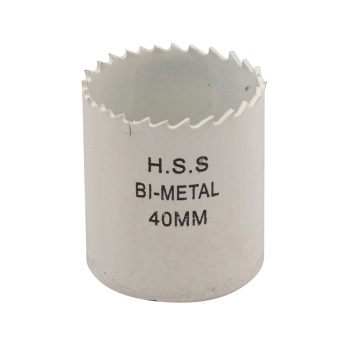 Silverline Bi-Metal Holesaw - 40mm - Code 199882