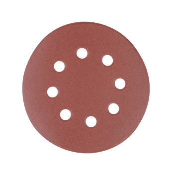 Silverline Hook & Loop Discs Punched 125mm 10pk - 240 Grit - Code 206505