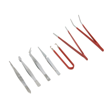 Silverline Tweezer Set 7pce - 7pce - Code 209144