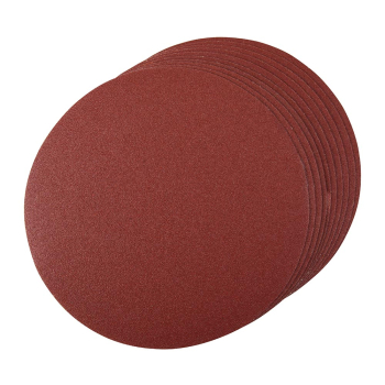 Silverline Hook & Loop Discs 250mm 10pk