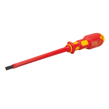 King Dick VDE Slotted Screwdriver - 6.5 x 150mm - Code 22476