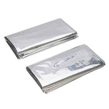 Silverline Emergency Foil Blanket 2pk - 1m x 2m - Code 226306