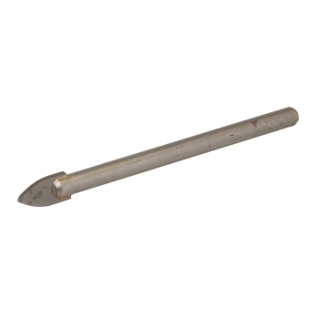 Silverline Tile & Glass Drill Bit Round Shank
