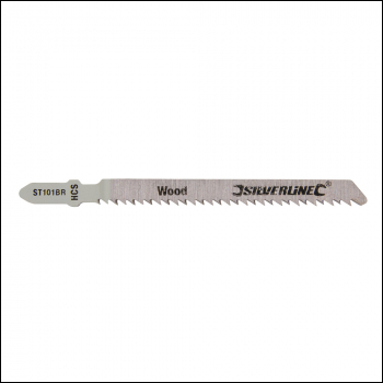 Silverline Jigsaw Blades for Wood 5pk - ST101BR - Code 233425