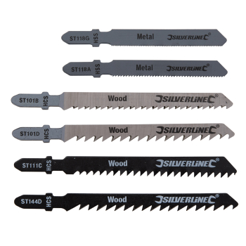 Silverline Jigsaw Blade Set 30pce - 30pce Wood/Metal - Code 234184