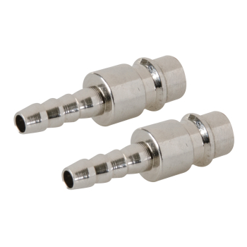 Silverline Euro Air Line Hose End Coupler 2pk - 8mm Hose End - Code 237782
