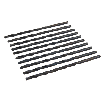Silverline Metric HSS-R Long Series Bits 10pk - 5.0 x 132mm - Code 244958