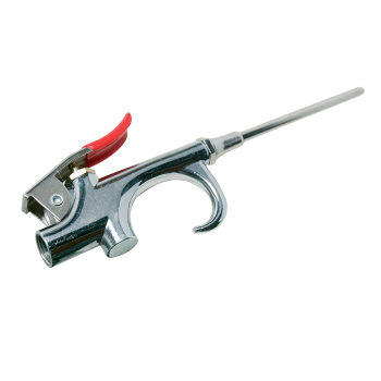 Silverline Palm-Type Air Blow Gun 1/4 inch  BSP - Long Reach Nozzle - Code 244970