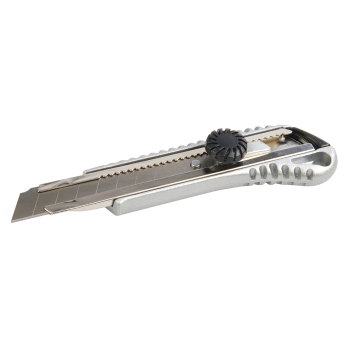 Silverline 18mm Metal Snap-Off Knife - 18mm - Code 244992