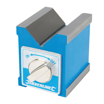 Silverline Magnetic V-Block - 70 x 60 x 70mm - Code 244994