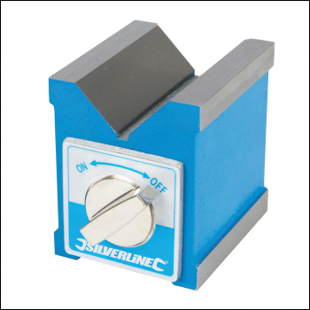Silverline Magnetic V-Block - 70 x 60 x 70mm - Code 244994