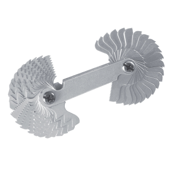 Silverline Screw Pitch Gauge Combination - 0.25 - 6mm / 4 - 62BSW - Code 245110