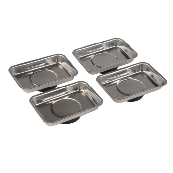 Silverline Magnetic Tray Set 4pce - 95 x 65mm - Code 250007