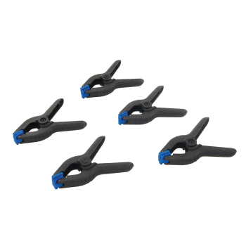 Silverline Spring Clamps 5pk - 65mm Length / 30mm Jaw - Code 250136