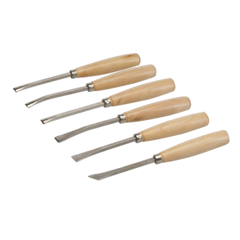 Silverline Carving Chisel Set 6pce - 6pce - Code 250234