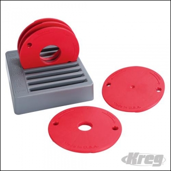 Kreg Level-Loc Reducing Rings 5pce - PRS3050 - Code 250462