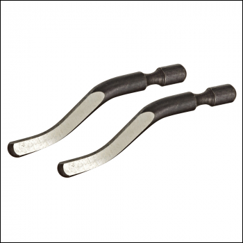 Silverline Deburring Tool Blades 2pk - Blades 2pk - Code 252763