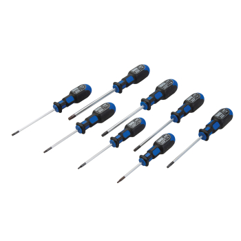 King Dick Screwdriver Set 8pce - T9 - T40 - Code 256113