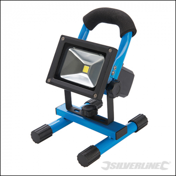 Silverline LED Rechargeable Site Light with USB - 10W UK - Code 258999