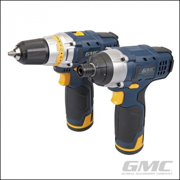 GMC 12V Drill Driver & Impact Driver Twin Pack - GTPDDID12 - Code 262850