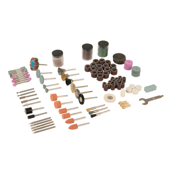 Silverline Rotary Tool Accessory Kit 216pce - 3.17mm Mandrel - Code 267204