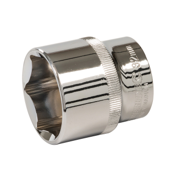 Silverline Socket 1/2 inch  Drive 6pt Metric - 32mm - Code 269129