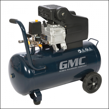 GMC 2hp Air Compressor 50Ltr - GAC1500 - Code 270120