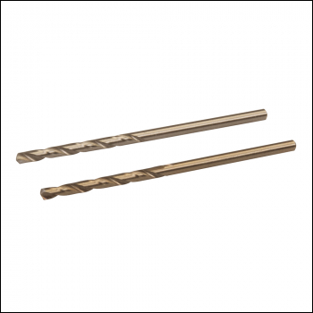 Silverline Cobalt Drill Bits 2pk - 2.5mm - Code 282396
