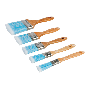 Silverline Synthetic Brush Set 5pce - 19, 25, 40, 50 & 75mm - Code 282408