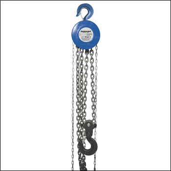 Silverline Chain Block - 5000kg / 3m Lift Height - Code 282517