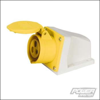 PowerMaster 32A Surface-Mountable Socket - 110V 3 Pin - Code 282604