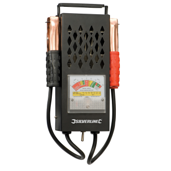 Silverline Battery & Charging System Tester - 6V & 12V - Code 282625