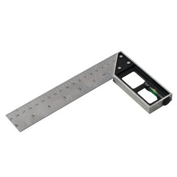 Silverline Tri & Mitre Square with Spirit Level - 150mm - Code 282651