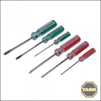 Task 6pce Screwdriver Set Display Box