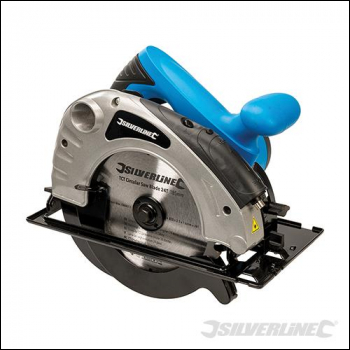 Silverline 1400W Circular Saw with Laser Guide - 185mm UK - Code 285873