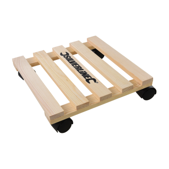 Silverline Square Pot Trolley - 60kg - Code 295928