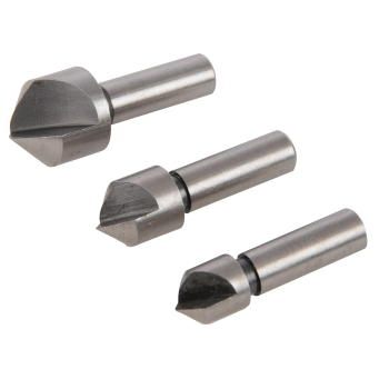 Silverline HSS Countersink Set 3pce - 3pce - Code 298527