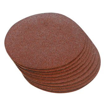 Silverline Hook & Loop Discs 300mm 10pk