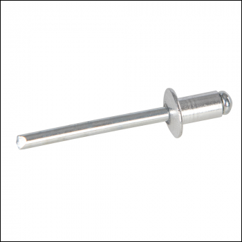 Fixman Open End Dome Head Blind Rivet - 4.8 x 8mm / 1.5 - 3.5mm Grip 250pk - Code 300444