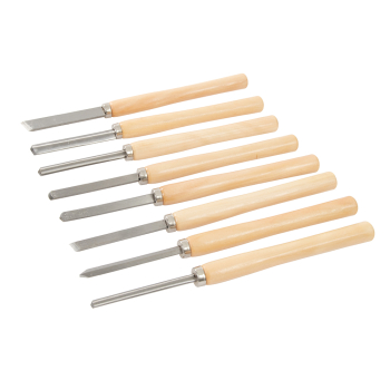 Silverline Wood Turning Chisel Set 8pce - 360mm - Code 303159