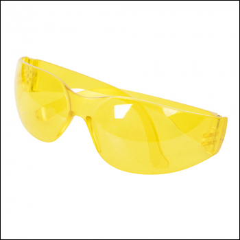Silverline UV Protection Safety Glasses - Yellow - Code 309636
