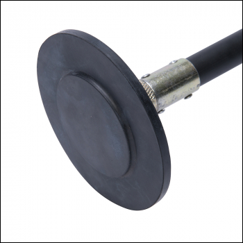 Silverline Lock Rod Drain Rod Rubber Plunger - Plunger Head 100mm - Code 326522