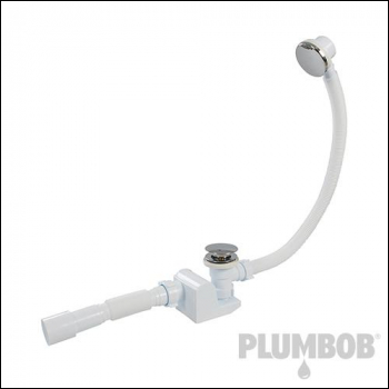 Plumbob Bath Trap with Outlet & Overflow - 40 / 50mm - Code 329199