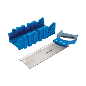 Silverline Expert Mitre Box & Saw - 300 x 90mm - Code 335464