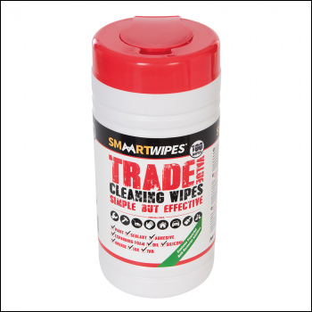 Smaart Trade Value Cleaning Wipes 100pk - 100pk - Box of 6 - Code 336197