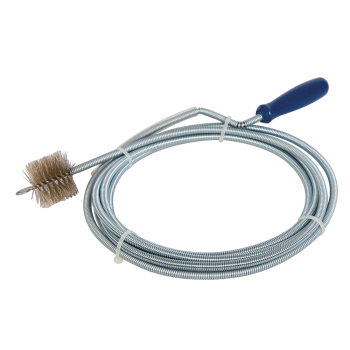 Silverline Drain Auger with Brush - 3m - Code 342654