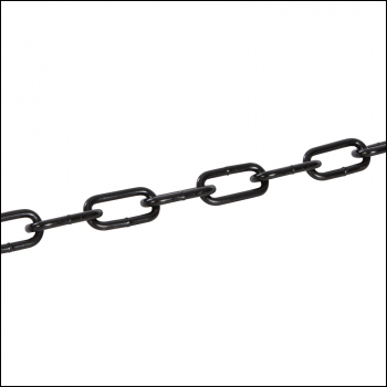 Fixman Japanned Chain Black - 4mm x 2.5m - Code 345063