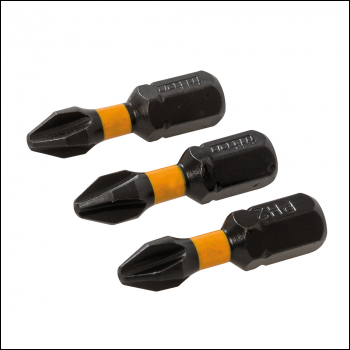 Triton Phillips Screwdriver Impact Bit 3pk - PH2 25mm - Code 359791