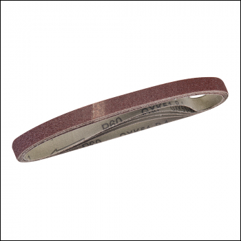 Silverline Sanding Belts 10 x 330mm 5pk - 60 Grit - Code 364425