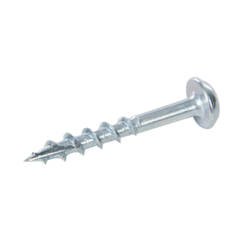 Triton Zinc Pocket-Hole Screws Washer Head Coarse - P/HC 8 x 1-1/4 inch  250pk - Code 364986